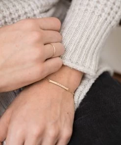 Getty Bar Bracelet -Gldn Shop GettyNameBarBracelet 5