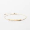 Getty Bar Bracelet -Gldn Shop GettyNameBarBracelet PLPHover