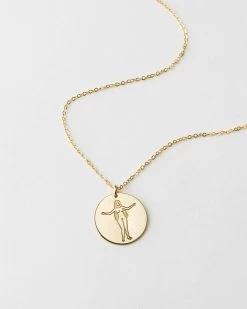 Goddess Necklace -Gldn Shop GoddessNecklaceLaFemme 3