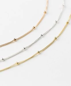 Halle Bracelet -Gldn Shop HalleDaintyChainBracelet 2