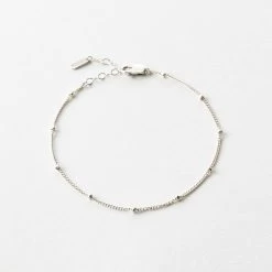 Halle Bracelet -Gldn Shop HalleDaintyChainBracelet SterlingSilver PLPMain