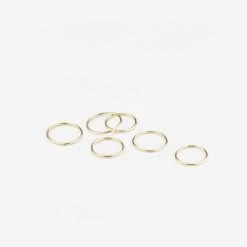 Kenai Ring -Gldn Shop KenaiMinimalStackingRing GoldFill PLPmain