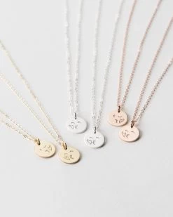 Kissy Face Necklaces -Gldn Shop KissyFaceEmojiFriendshipSet 2