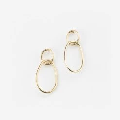Davina Earrings -Gldn Shop LargeGoldLinkEarrings 2
