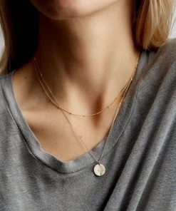 Halle + Vollmond Layered Set -Gldn Shop Layerchainsandpersonalizeddisk 4