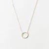 Lucine Necklace -Gldn Shop LucineOpenCircleNecklace Gold PLPMain 99fd76af f905 478e 926c 94f0f15f5aaf