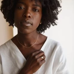 Marcie Oval Ring 14 Marcie Oval Ring -Gldn Shop MarcieInitialRing 4