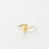 Marcie Oval Ring -Gldn Shop MarcieInitialRing GoldFill PLPMain