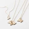 Maude Heart Necklace -Gldn Shop MaudeInitialHeartTagNecklace Gold PLPMain