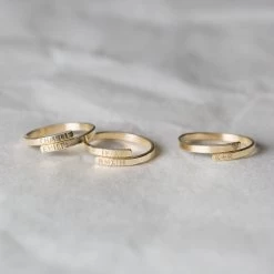 Memoire Ring -Gldn Shop MemoirePersonalizedNameRing 6