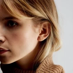 Staple Studs 10 Staple Studs -Gldn Shop MinimalWireBarStudsEarrings 3