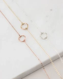 Mona Necklace -Gldn Shop MonaOpenCircleNecklace 2