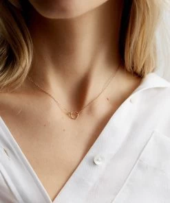 Mona Necklace -Gldn Shop MonaOpenCircleNecklace PLPMain