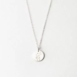 Mystic Vollmond Necklace -Gldn Shop MysticWitchyMedallionNecklaces Silver PLPMain