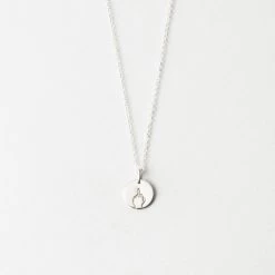 Nope Necklace -Gldn Shop NopeMiddleFingerNeckace Silver PLPMain