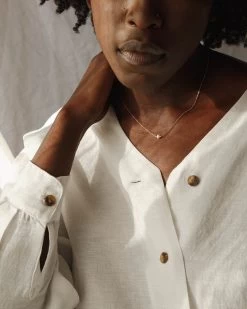 Harmony Necklace -Gldn Shop OhanaPearlRowNecklace 5