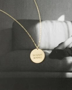 The Oracle Necklace -Gldn Shop OracleFutureisFemaleNecklace 3