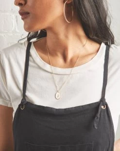 Personalized Florence Necklace -Gldn Shop OvalMedallionPendant 5