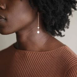 Sequana Earrings -Gldn Shop PearlDropEarrings 3