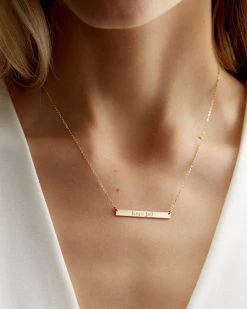 Serra + Vollmond Layered Set -Gldn Shop PersonalizedBar DiskLayerNeckalces 3