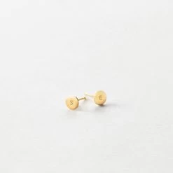Initial Studs -Gldn Shop PersonalizedInitialStudEarrings 3