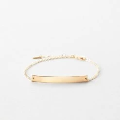 Serra Bar Bracelet -Gldn Shop PersonalizedNameBarBracelet 6