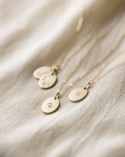 Personalized Diana Necklace -Gldn Shop PersonalizedOvalTagNecklace 2