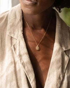 Personalized Diana Necklace -Gldn Shop PersonalizedOvalTagNecklace 5