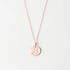 Poise Necklace -Gldn Shop PoiseNecklaceLaFemme RoseGold PLPMain