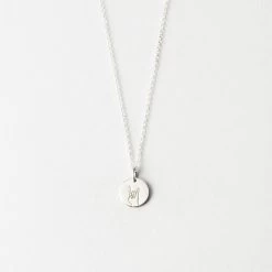 Rock On Necklace -Gldn Shop RockOnSymbolNecklace Silver PLPMain