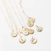 Personalized Lor Necklace -Gldn Shop SimpleCustomInitialNecklace Gold PLPMain