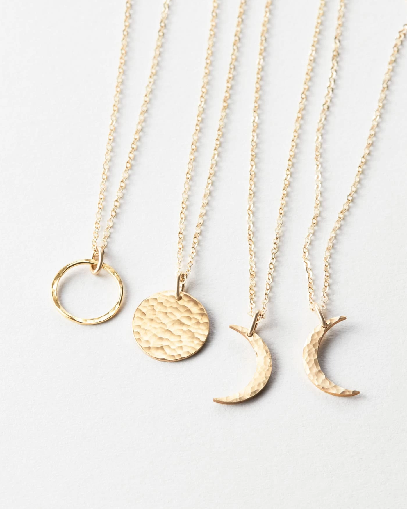 Lunar Phase Necklace 3 Lunar Phase Necklace