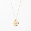 Large Sun Necklace -Gldn Shop SimpleSunNecklaceGold 5