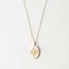 Serpent Necklace -Gldn Shop SnakeMedallionNecklace Gold PLPMain