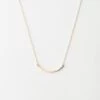 Sona Necklace -Gldn Shop SonaGoldCurveNecklace Gold PLPMain