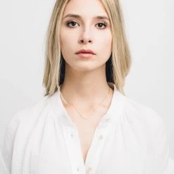 Sona Necklace -Gldn Shop SonaGoldCurveNecklace PLPHover