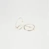 Freya Earrings -Gldn Shop SplitHoopEarrings Gold PLPMain