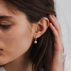 Sia Starburst Huggie Hoops -Gldn Shop StarburstDangleHoops PLPHover