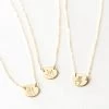 Hand Gestures Link Necklace -Gldn Shop SuspendedHandGesturesNecklaces Gold PLPMain