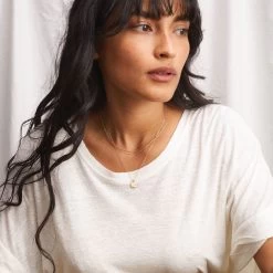 Personalized Mary Necklace -Gldn Shop TinyPersonalizedTagNecklace 4