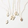 Personalized Mary Necklace -Gldn Shop TinyPersonalizedTagNecklace Gold PLPMain