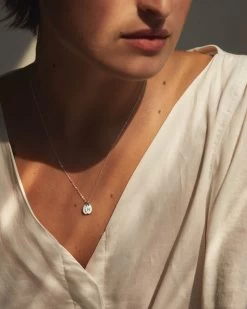 Personalized Mary Necklace -Gldn Shop TinyPersonalizedTagNecklace PLPHover