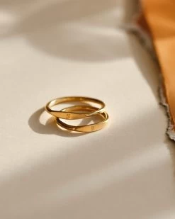 Slim Signet Ring -Gldn Shop Vday4181