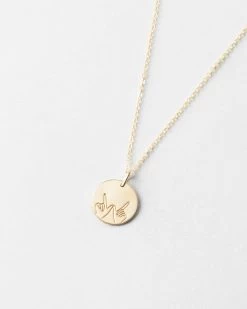 Whatever Necklace -Gldn Shop WhateverHandsSymbolNecklace 3