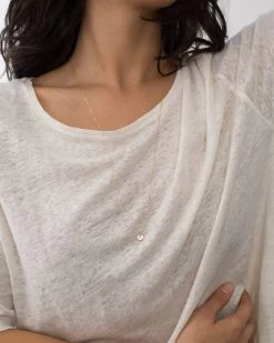 Double Wrap Yue Necklace -Gldn Shop WrapChokerTinyDiskNecklace 2