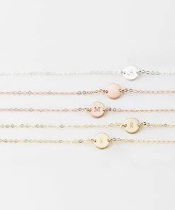 Yuki Bracelet -Gldn Shop YukiInitialDaintyBracelet 3 2