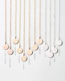 Zodiac Constellations Necklace -Gldn Shop ZodiacConstellationNecklace 6