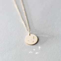 Zodiac Constellations Necklace -Gldn Shop ZodiacConstellationNecklace 9
