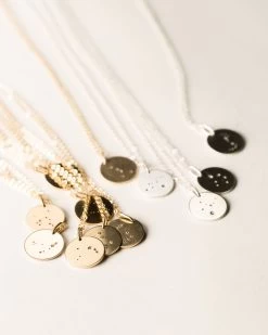 Zodiac Constellations Necklace -Gldn Shop ZodiacConstellationNecklace Gold PLPMain