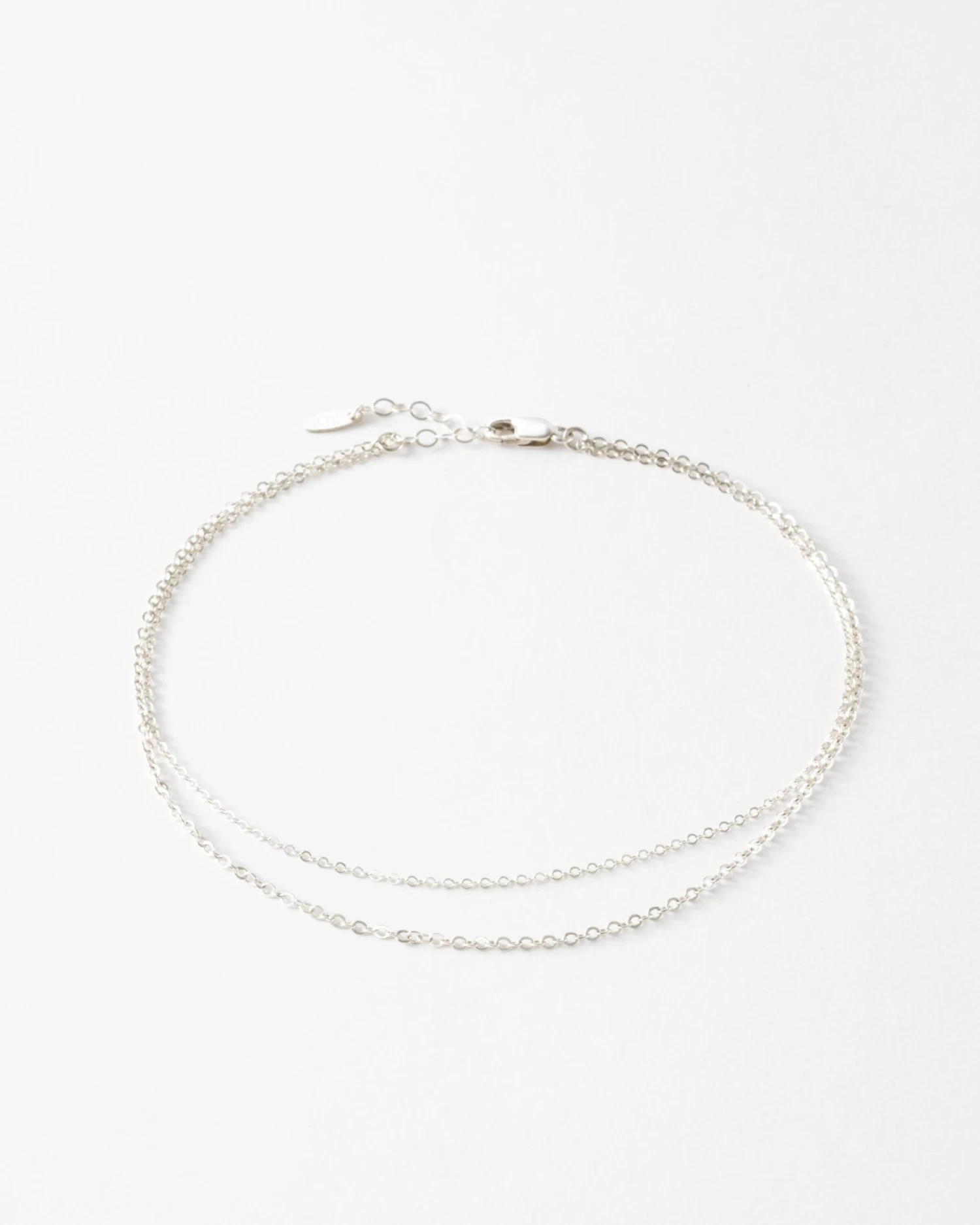 Double Cable Chain Anklet 4 Double Cable Chain Anklet - Image 2